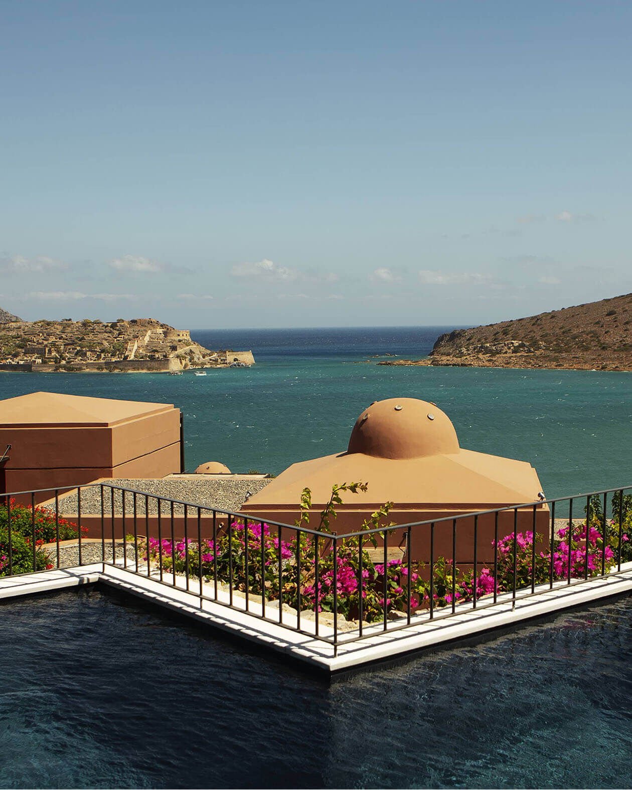 der Strand von Elounda